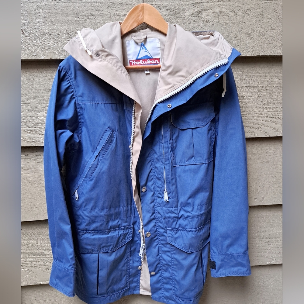 Vintage HOLUBAR Hooded Performance Jacket Coat -  Small